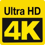 4k player android application logo